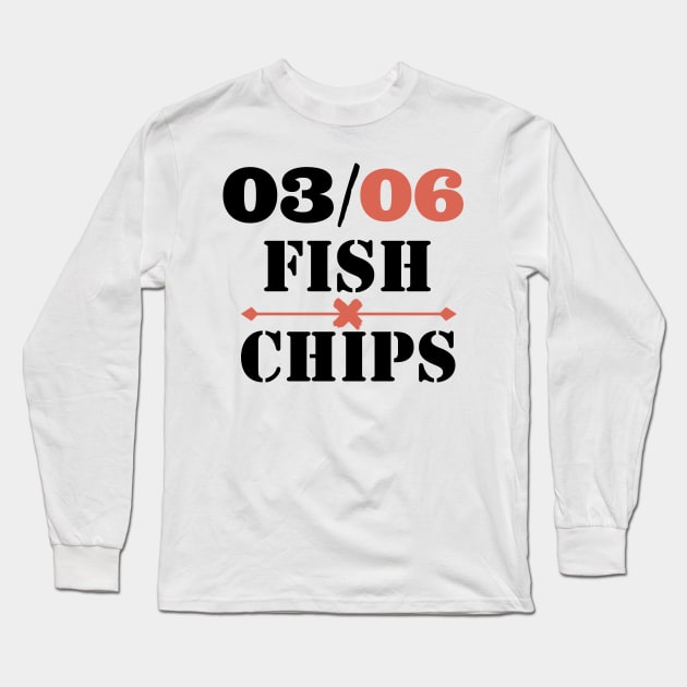 June 3rd, fish x chips Long Sleeve T-Shirt by mksjr